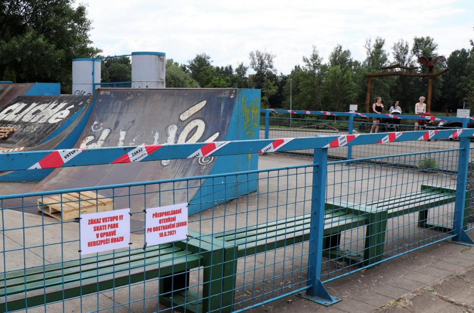 Přerovské technické služby uzavřely skatepark