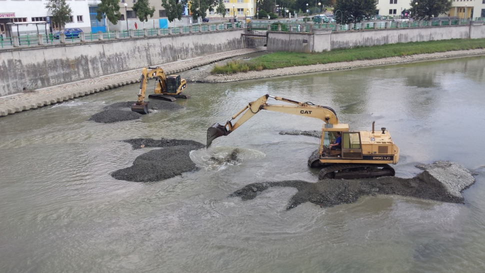 Povodí Moravy na Bečvě v Přerově srazí hladinu, kvůli údržbě