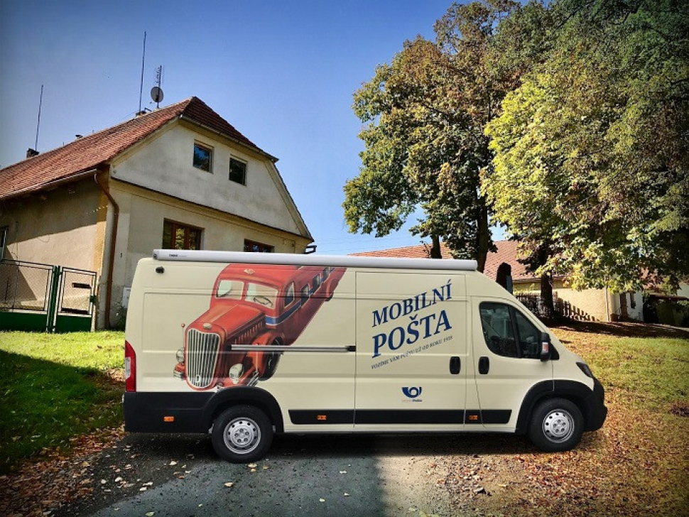 Česká pošta na Olomoucku rozjíždí mobilní poštu