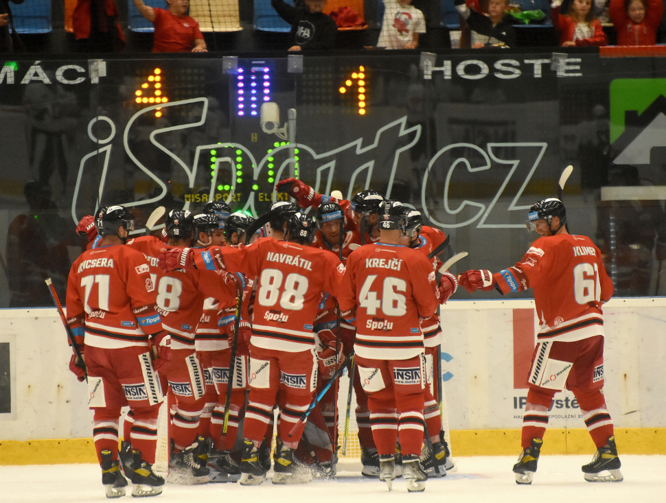 Hokejisté HC Olomouc porazili hladce Plzeň
