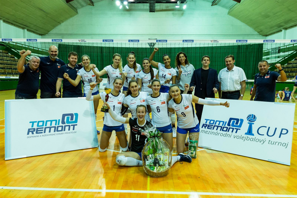 Volejbalistky VK UP vyhrály domácí přípravný turnaj