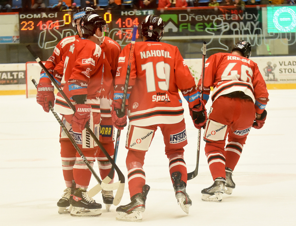 Hokejisté HC Olomouc porazili Vítkovice