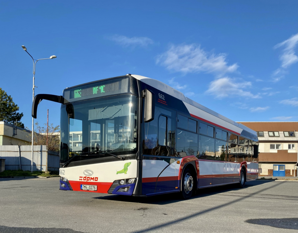 Nové autobusy dopravního podniku vyjely do ulic Olomouce