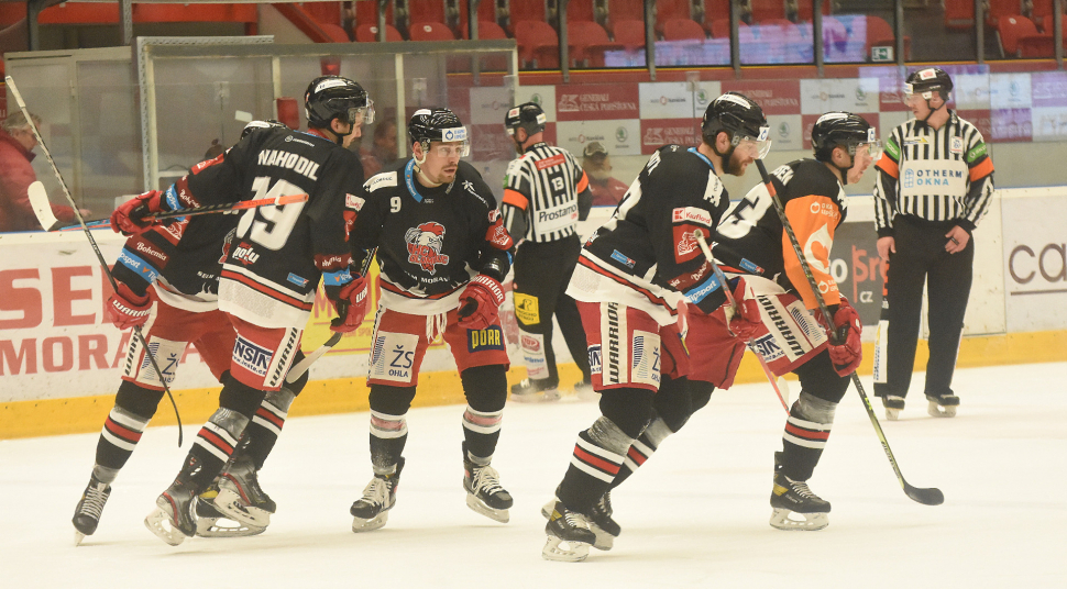 Hokejisté HC Olomouc prohráli s Motorem v prodloužení