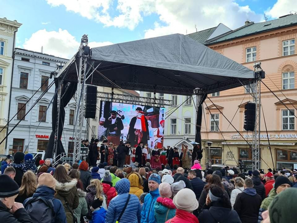 FOTO: Masopustní veselí v Olomouci začalo