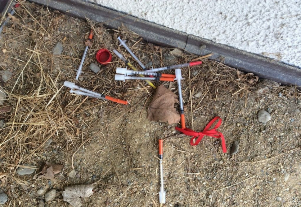 Strážníci v Olomouci opět řešili injekční stříkačky