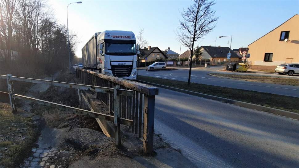 Ve Šternberku začne v pondělí 28. března oprava mostu