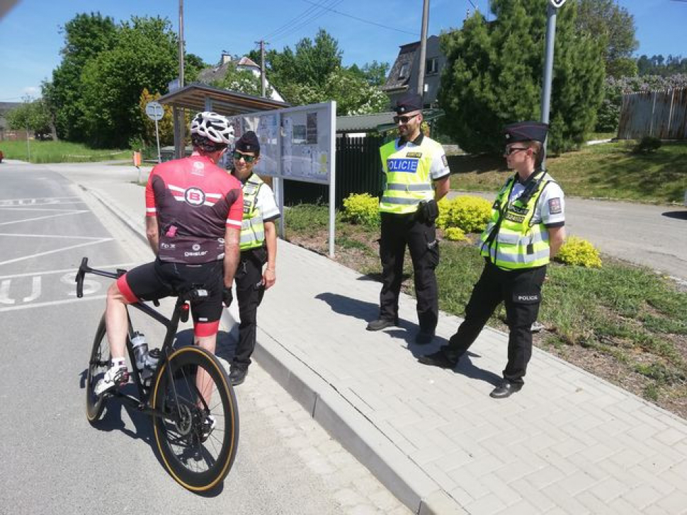 Policisté se zaměřují na cyklisty