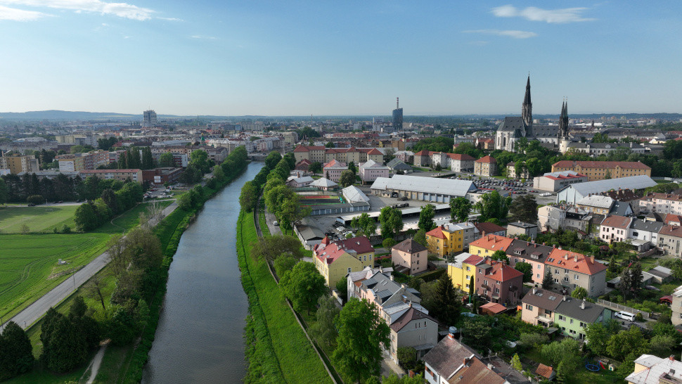Počasí ovlivňuje průtok vody v Moravě