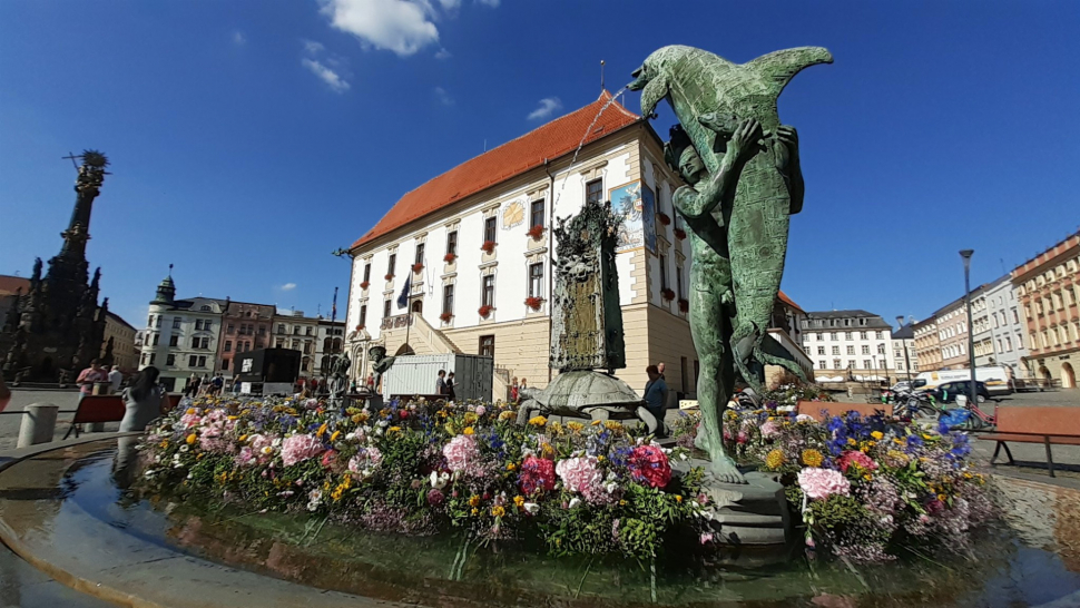 Olomouc obohatila jedinečná aranžmá i záhony