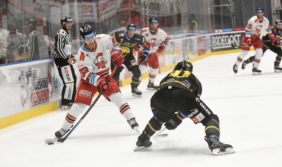 Hokejisté HC Olomouc si poradili s Litvínovem