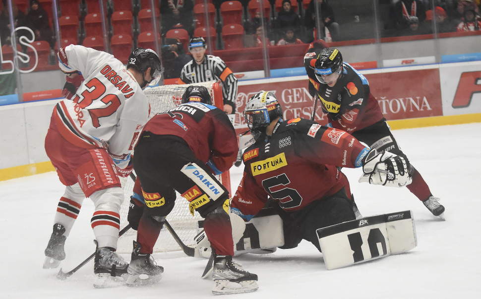 Hokejisté HC Olomouc podlehli Spartě