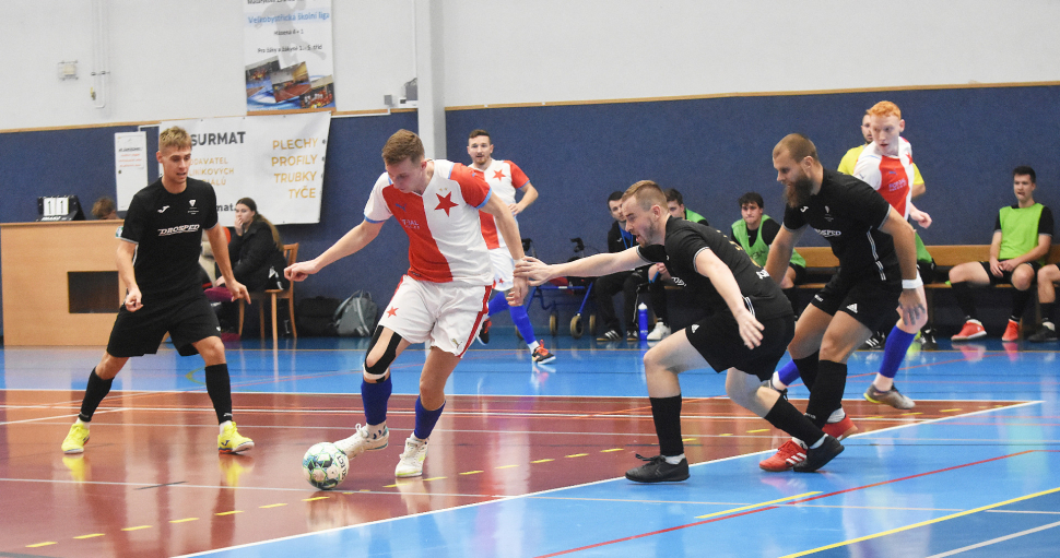 Futsalisté SK UP proti Slavii sahali po bodu