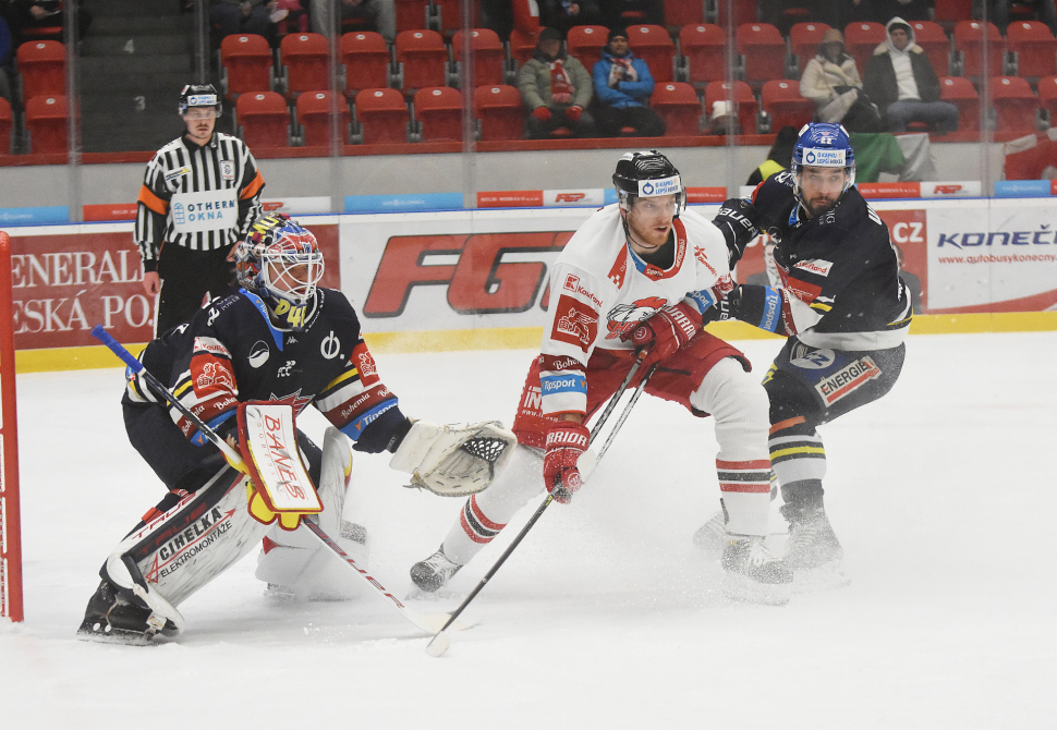 Hokejisté HC Olomouc zdolali Budějovice