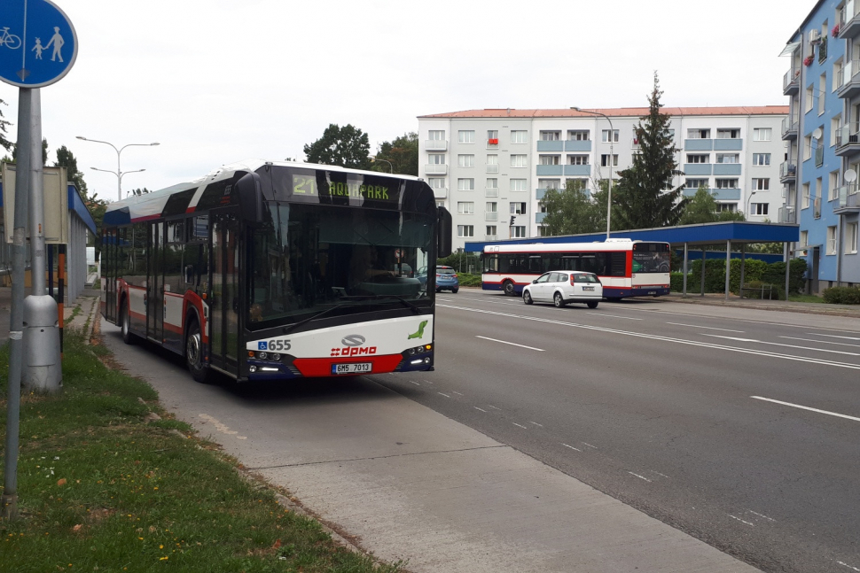 Některé autobusy v Olomouci mění jízdní řády i trasy