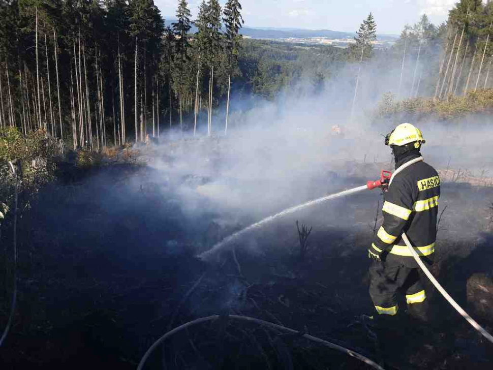 Hejtman zakázal pálení ohňů v přírodě, hrozí lesní požáry