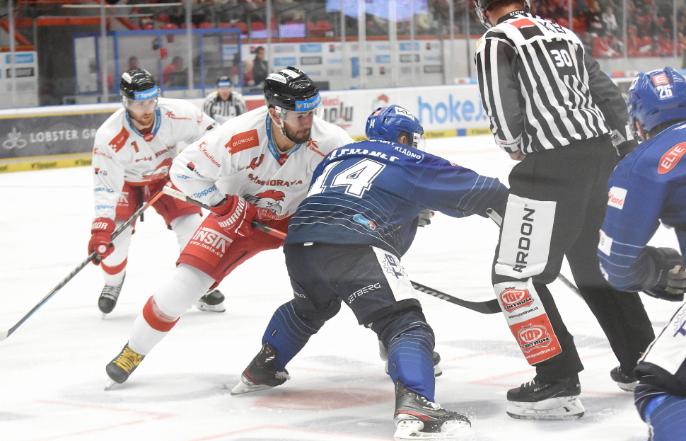 Hokejisté HC Olomouc prohráli se Spartou