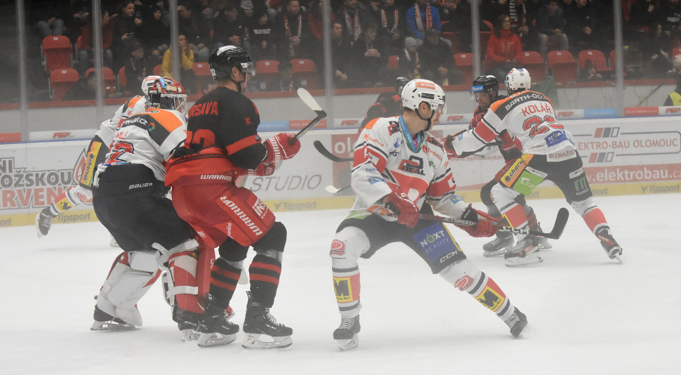 Hokejisté HC Olomouc prohráli v Třinci