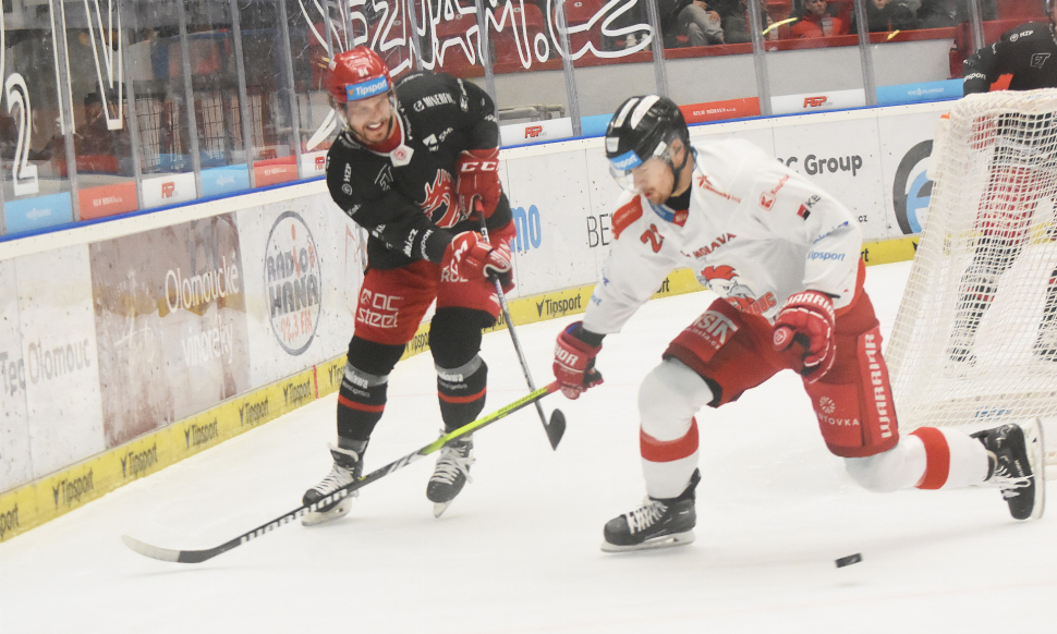 Hokejisté HC Olomouc prohráli po prodloužení