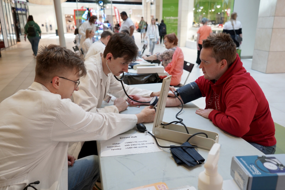 Dnes vás v Šantovce vyšetří studenti medicíny!