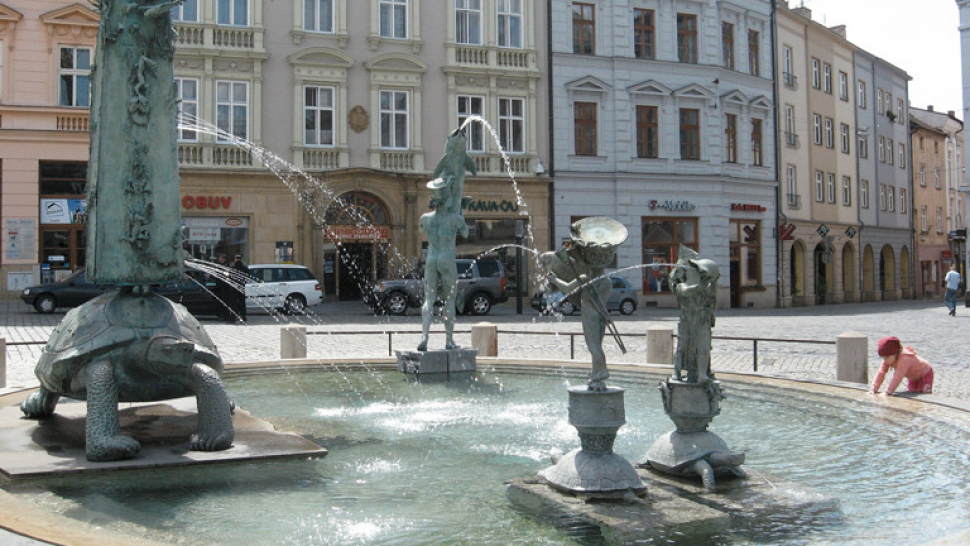 Olomoucké kašny budou zase stříkat vodu