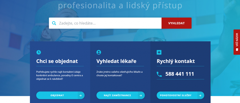 Rychlejší a chytřejší web pro Fakultní nemocnici Olomouc