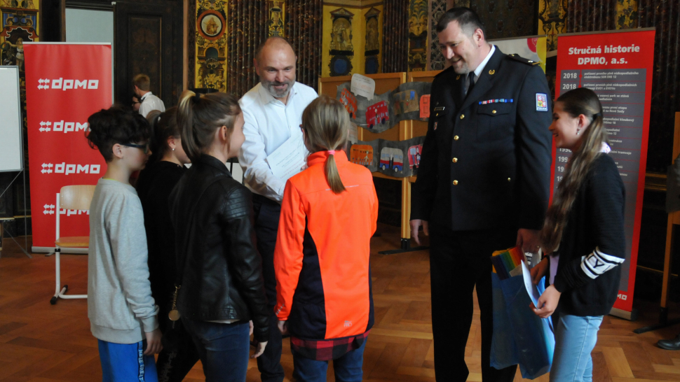 Nadace Bezpečná Olomouc odměňovala děti