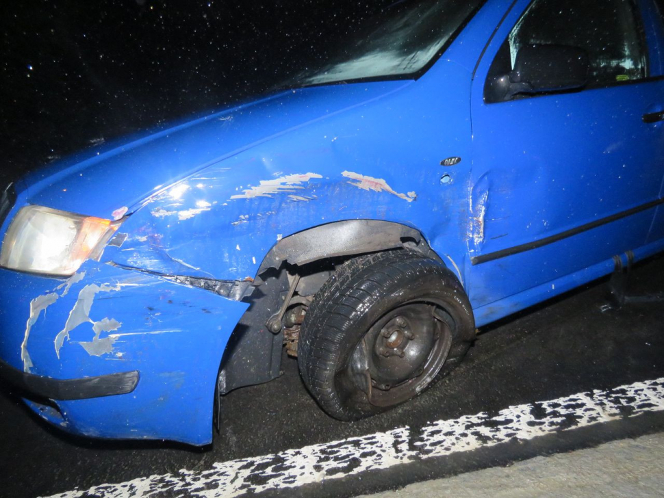 U Loštic boural opilý řidič, naštěstí nikoho nezranil