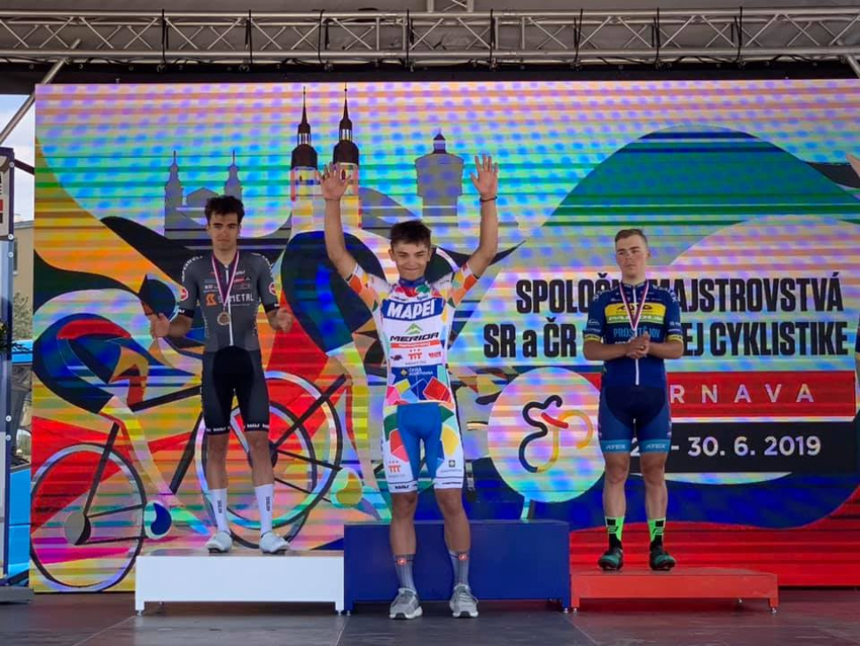 Cyklista Pavel Bittner má juniorský titul