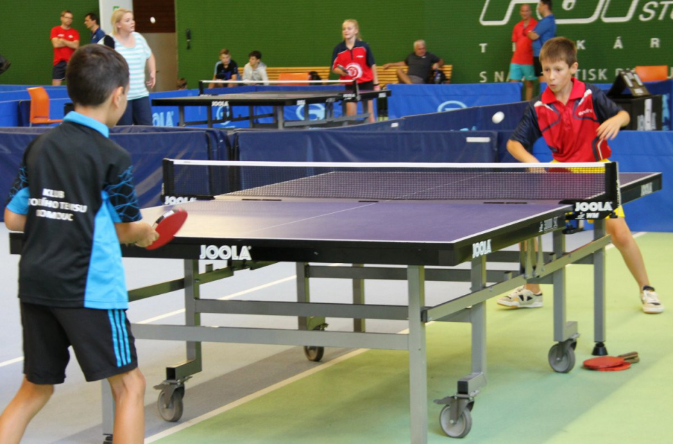 Naděje stolního tenisu hrají v Olomouci. Mistrovství začalo