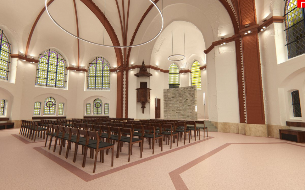 Rekonstrukce červeného kostela začne ještě letos
