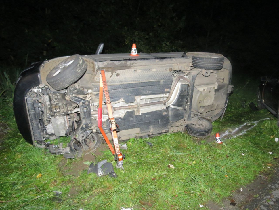 V Horních Studénkách na Šumpersku se srazila dvě auta