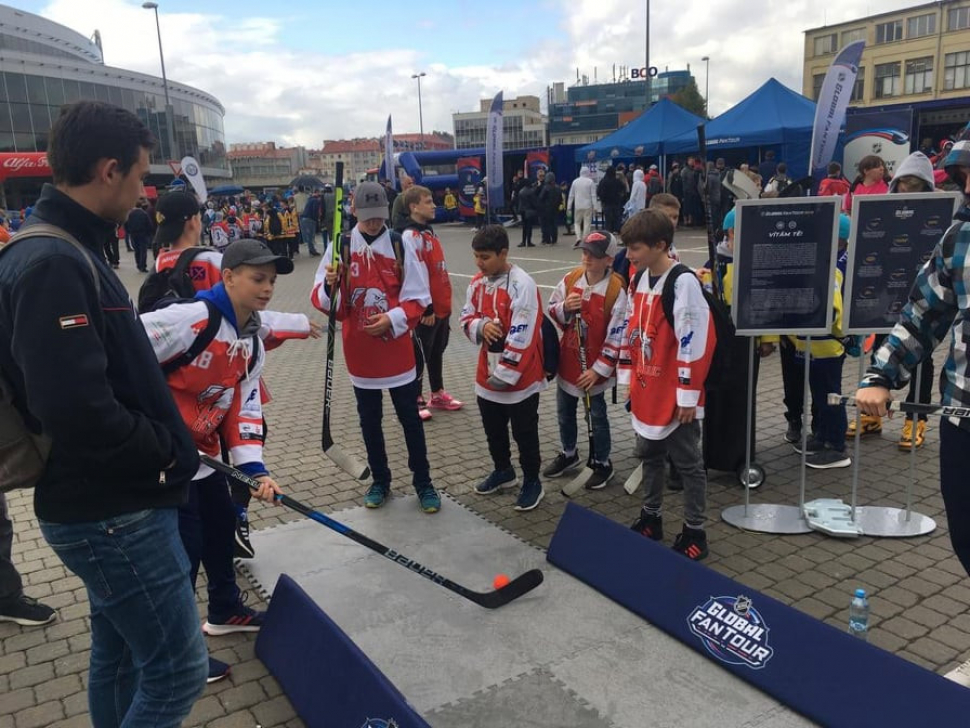 Životní zážitek: Olomoucká hokejová mládež jela na NHL