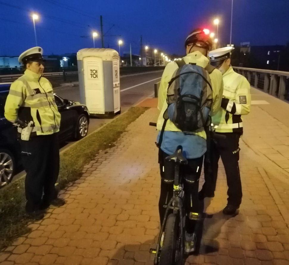 Olomoučtí policisté kontrolovali cyklisty