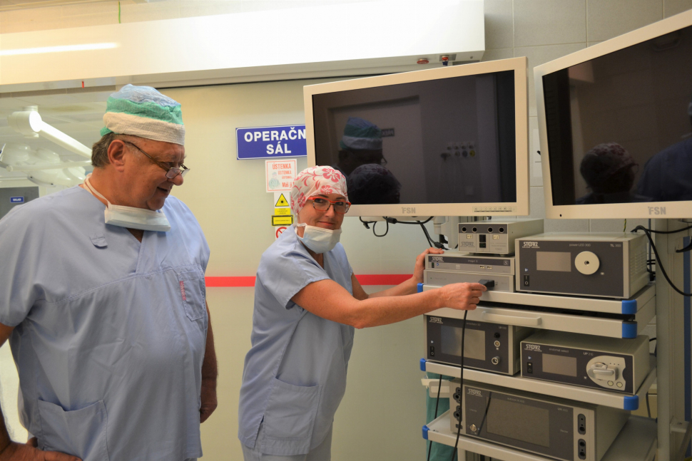Šternberská nemocnice nabízí šetrnější operace