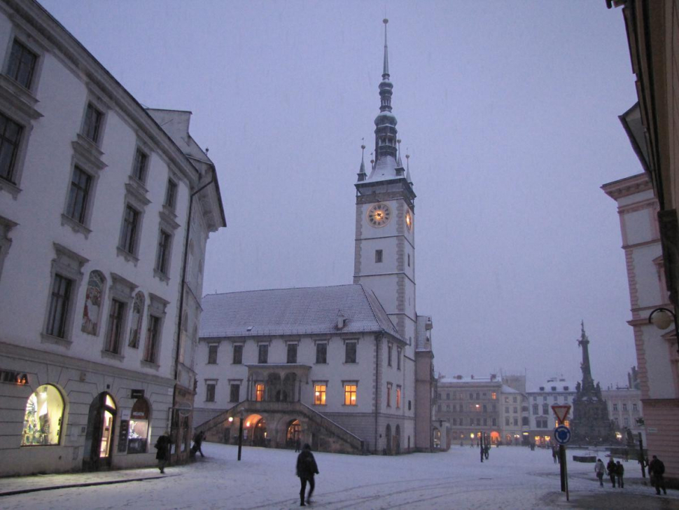 Budou v Olomouci vánoce na sněhu?