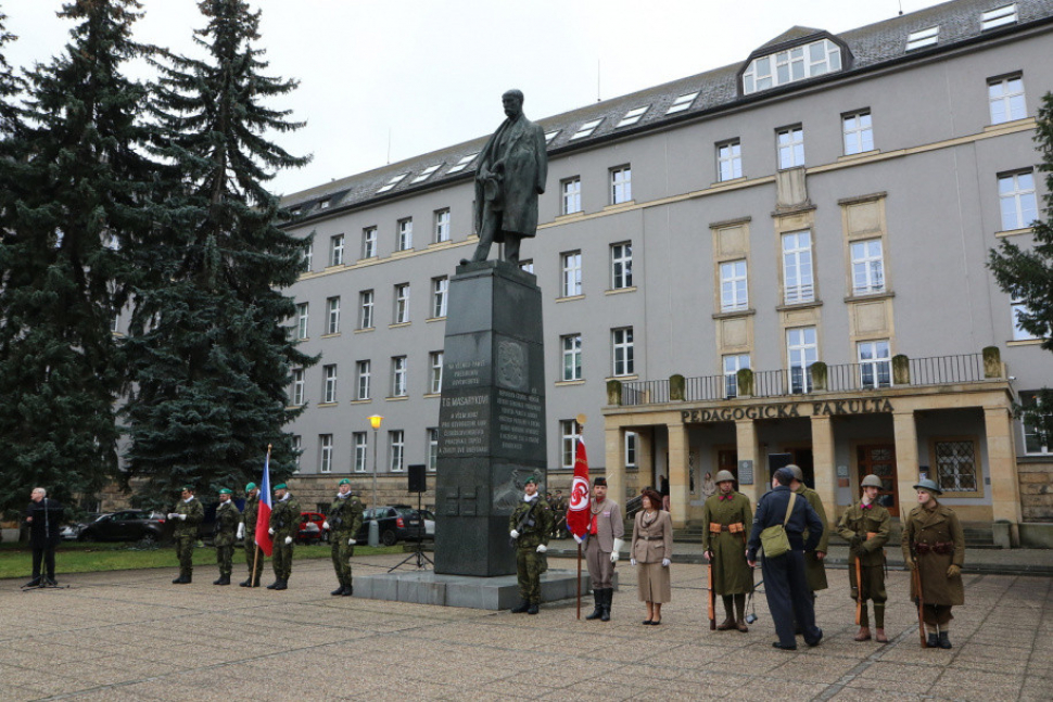 Olomouc si připomněla 170 let od narození Masaryka