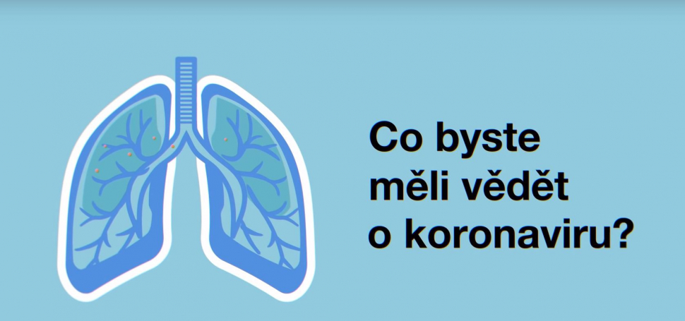 Informační video o koronaviru od Ministerstva zdravotnictví