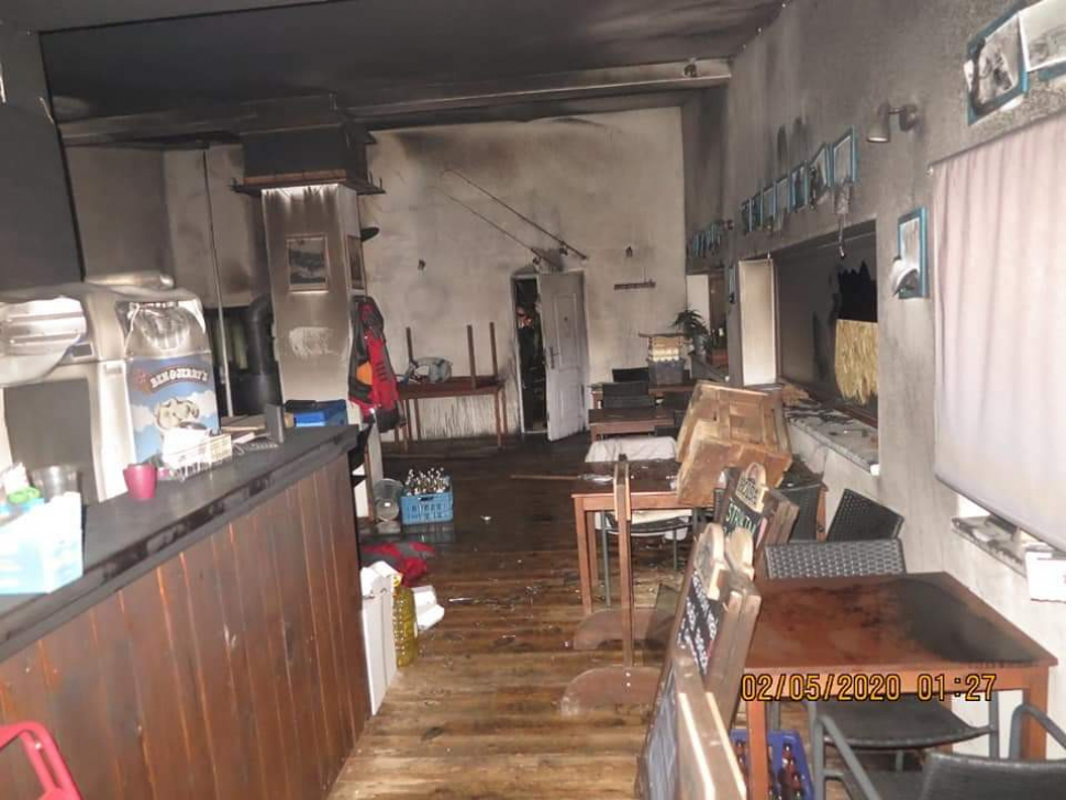 V restauraci na Poděbradech hořelo