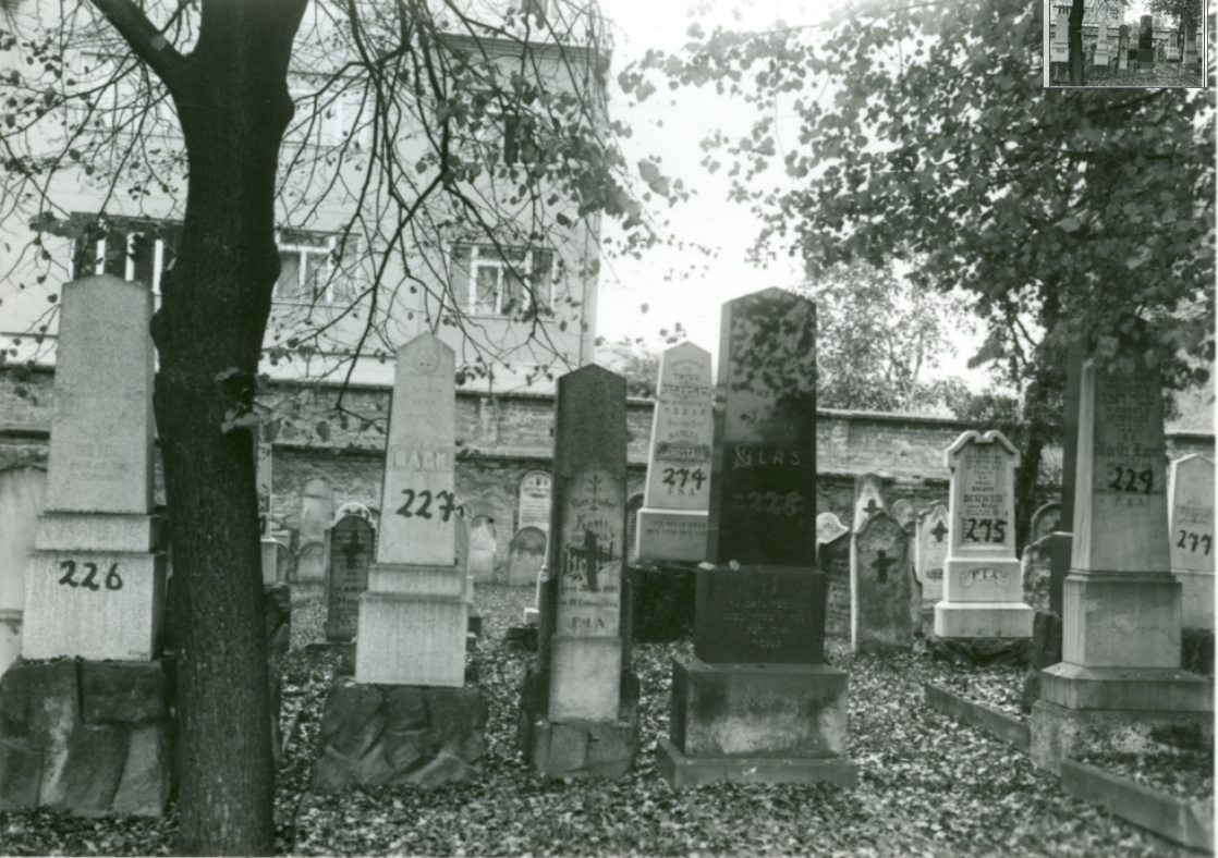 Za židovského hřbitova - před r. 1940